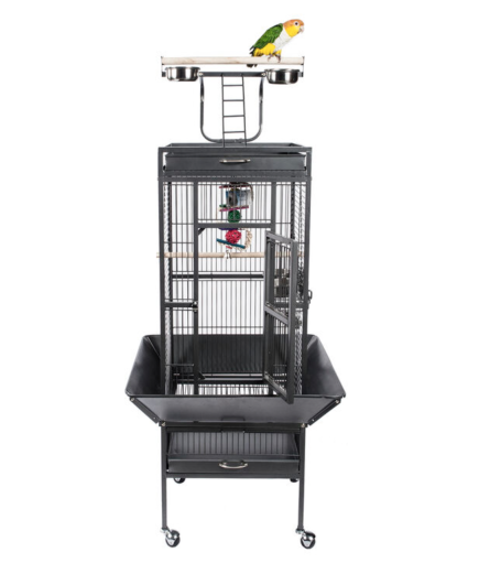 Liberta Eden Small Parrot Bird Cage With Play Top